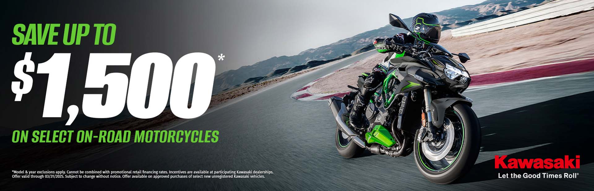 You are currently viewing SAVE UP TO $1,500* ON SELECT ON-ROAD MOTORCYCLES – Dirt Bikes