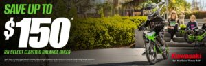 Read more about the article SAVE UP TO $150* ON SELECT ELECTRIC BALANCE BIKES – Dirt Bikes