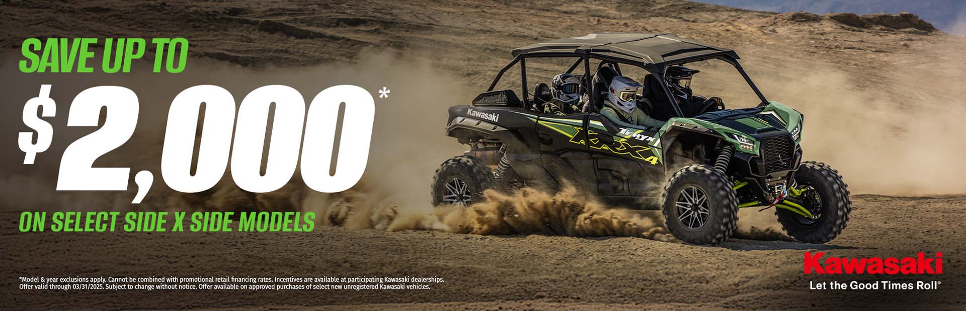 You are currently viewing SAVE UP TO $2,000* ON SELECT SIDE X SIDE MODELS – Side x Side