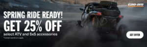 Read more about the article Receive 25% Off Select ATV & SSV Accessories – ATV