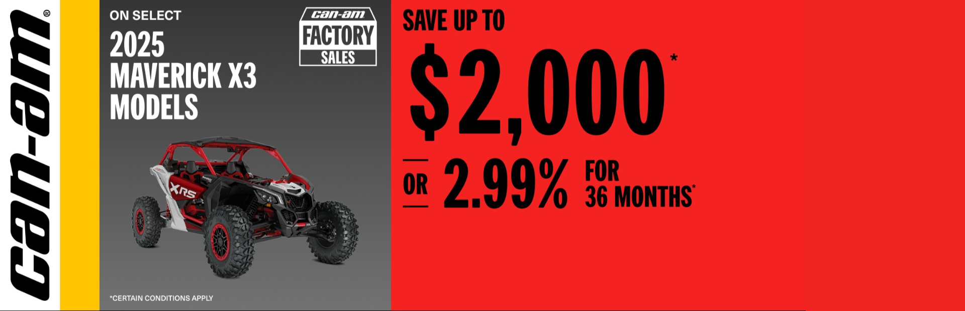 You are currently viewing Save up to $2,000 or 2.99% for 36 months – 2025 Defender models