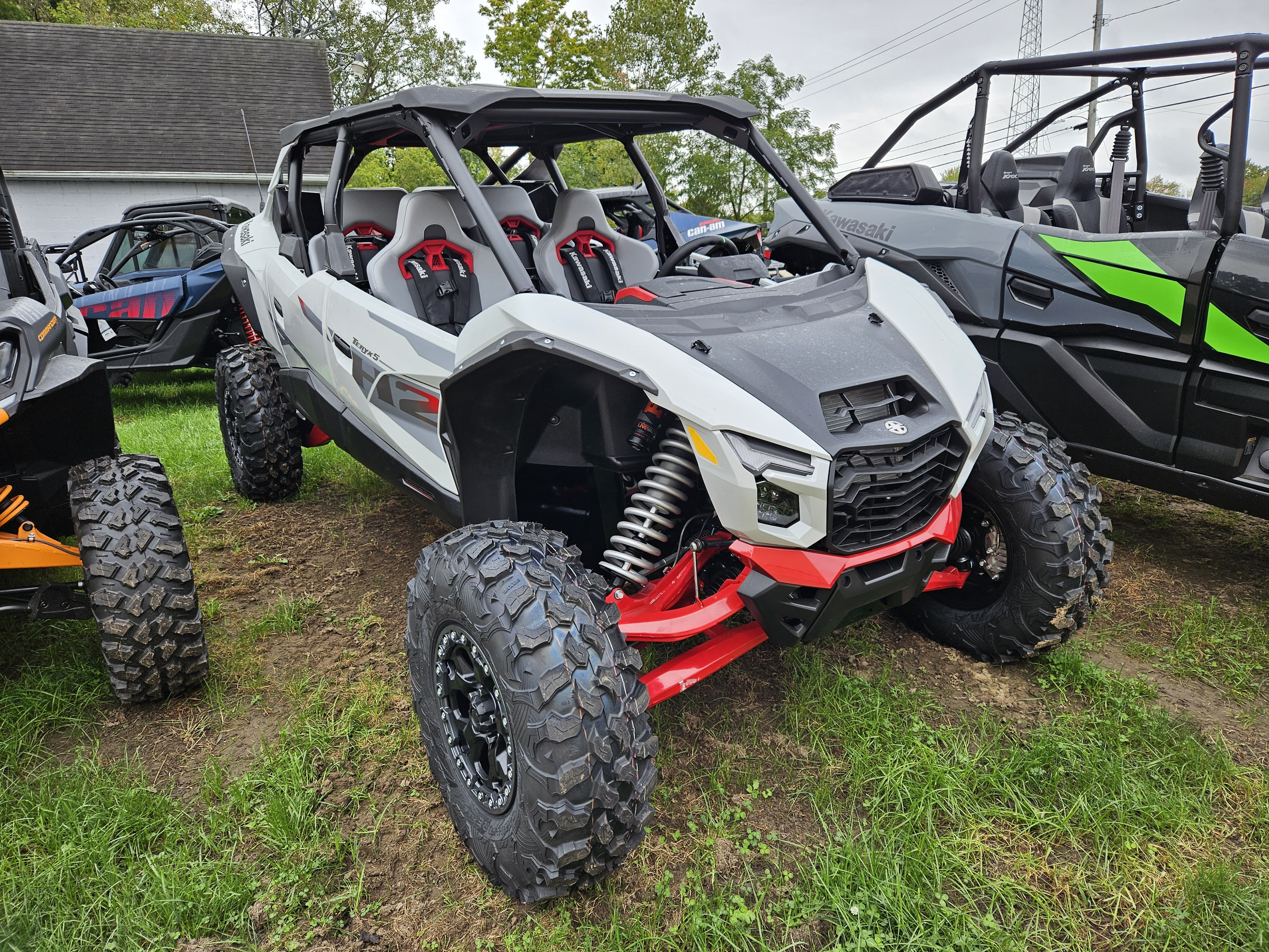 2026 Kawasaki TERYX5 H2 Deluxe eS Side x Side