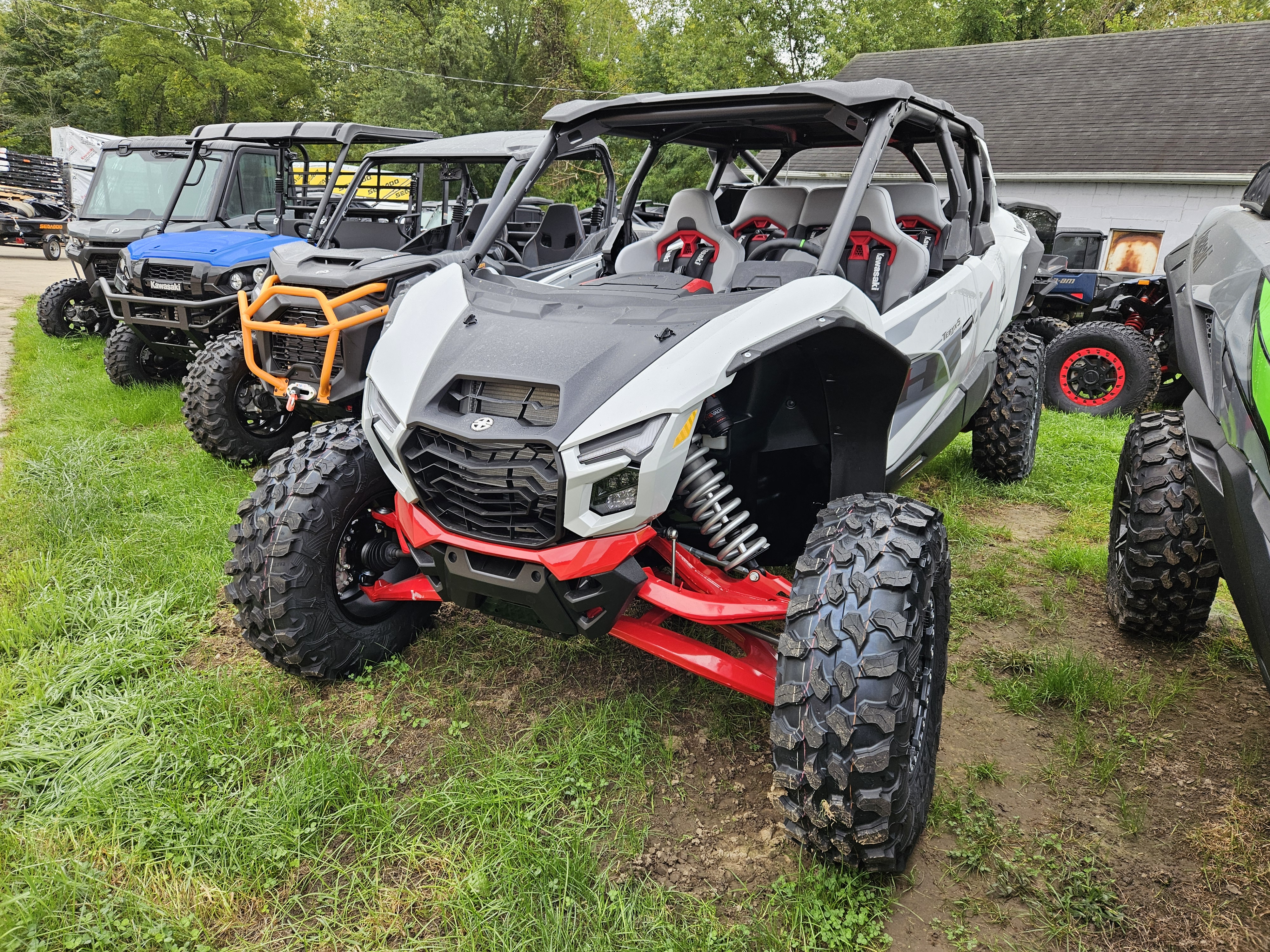 2026 Kawasaki TERYX5 H2 Deluxe eS Side x Side