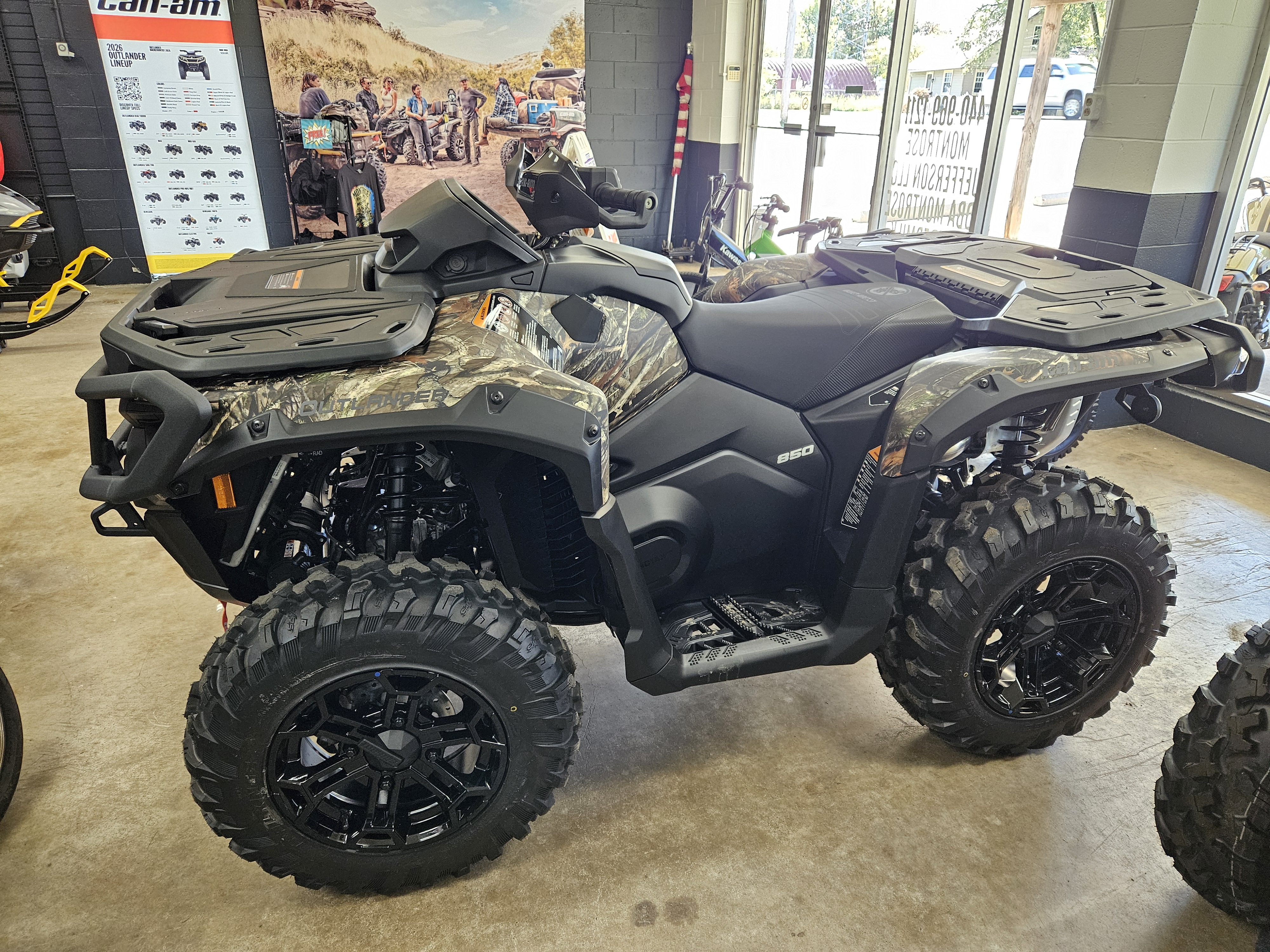 2026 Can-Am Outlander XT 850 ATV